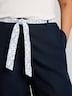 Culotte Hose mit Leinenanteil
