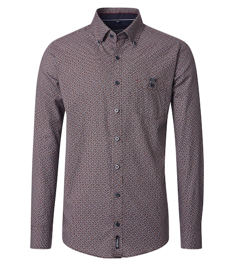 Freizeithemd Print Casual Fit