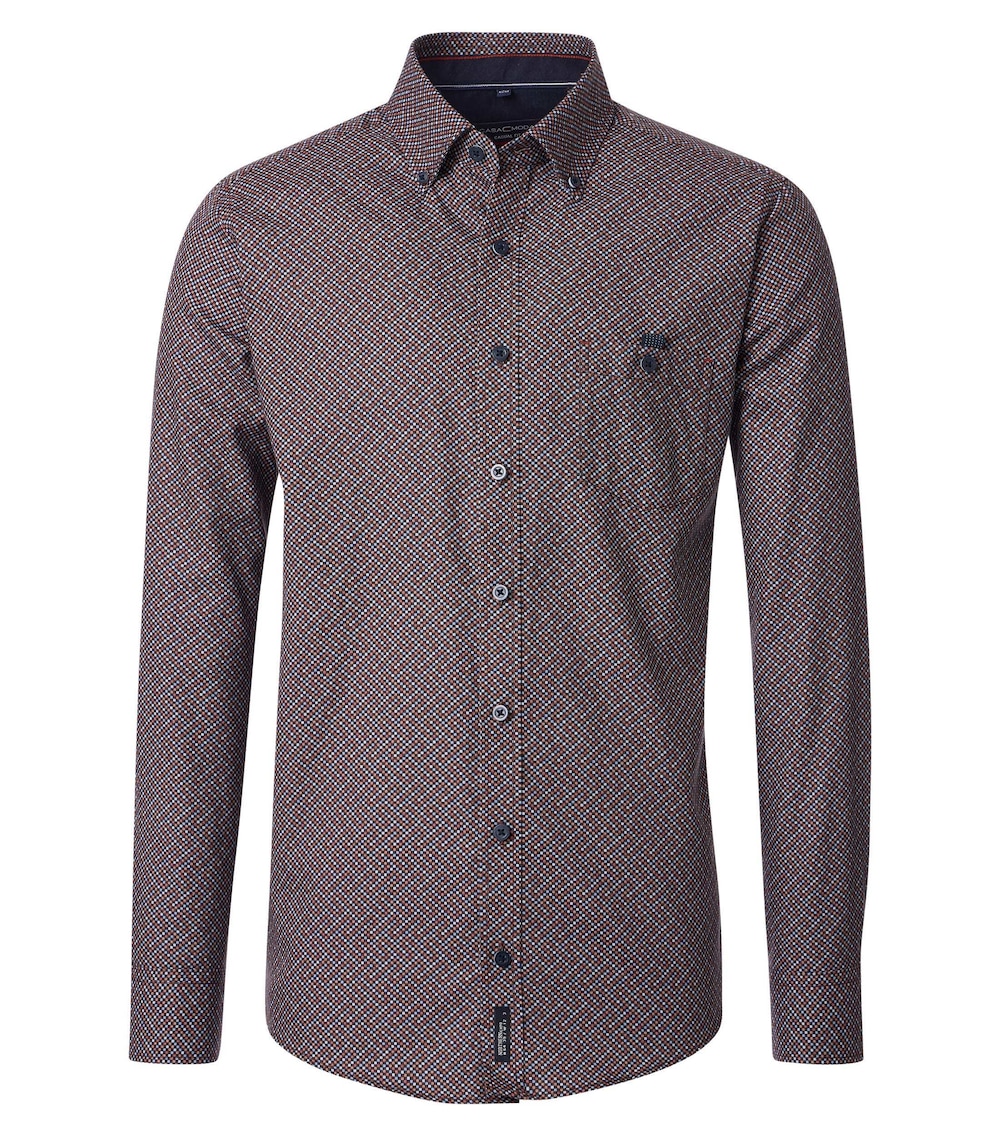 Freizeithemd Print Casual Fit