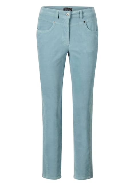 Sportliche Slim Fit Baumwollhose