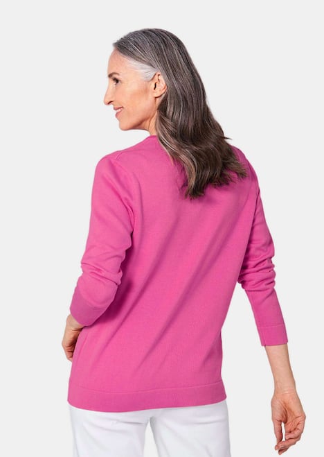 Figurnahes Twin-Set aus Pima-Baumwolle