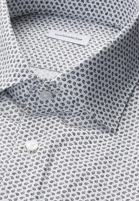 Herren Business Hemd - Kettendruck