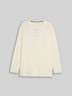 Henley Langarmshirt aus Baumwolle
