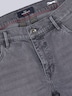 Herren Super-Stretch-Jeans regular , Grau