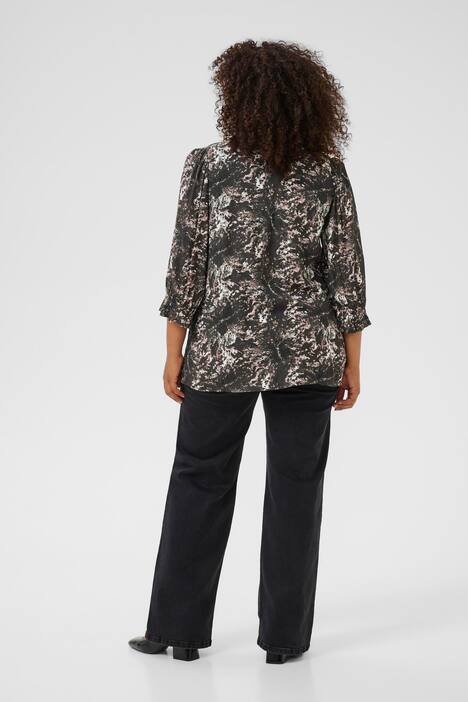 Langarm-Bluse Regular fit