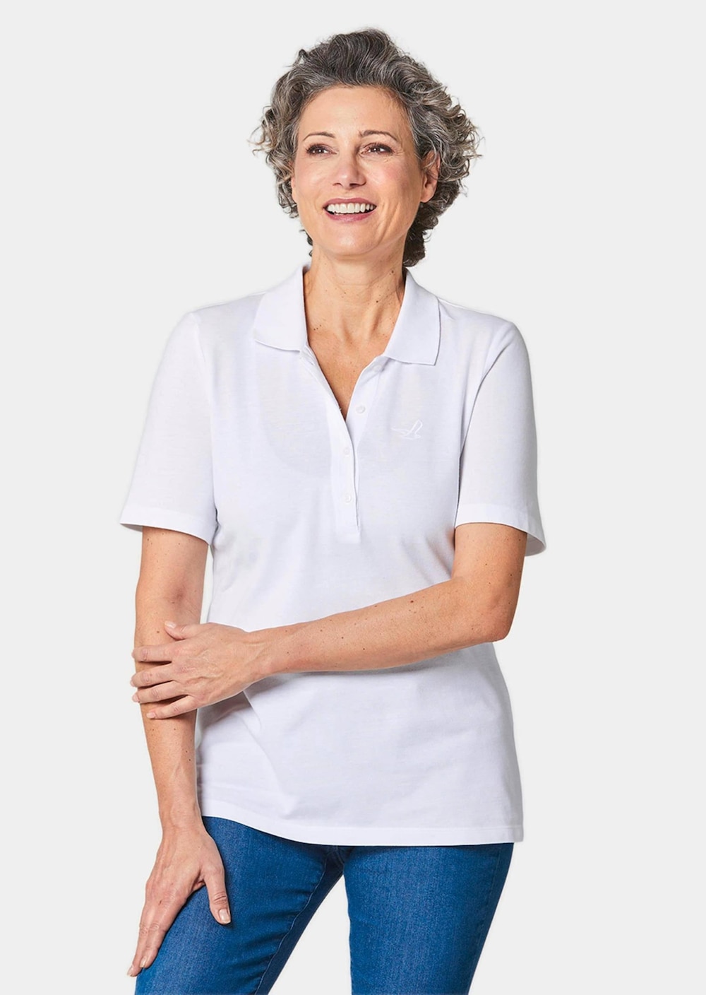 Poloshirt in hochwertiger Pikee-Qualität