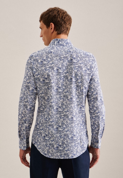 Herren Performance-Hemd - Floral