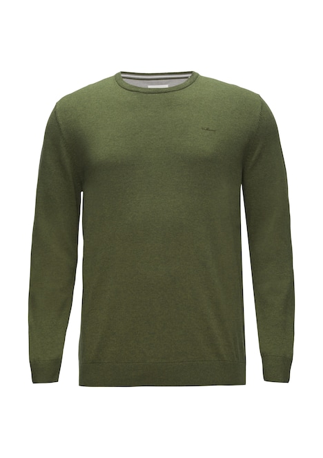 Strickpullover mit Crewneck
