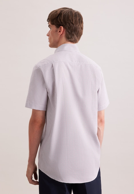 Herren Business Hemd - Karo