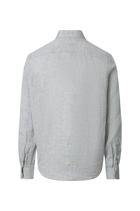 Leinenhemd uni Casual Fit