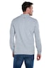 engbers Herren Pullover mit Stehkragen , Hellblau