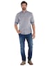 engbers Herren Langarm-Hemd slim fit , Grau