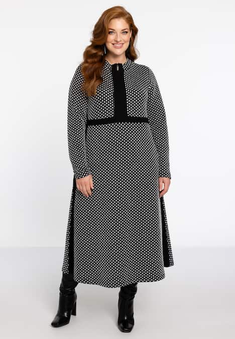 Kleid mit Reißverschluss