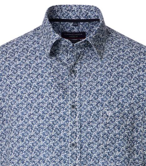 Leinenhemd Print Casual Fit