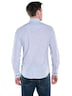 Herren Hemd gemustert , Brilliantblau
