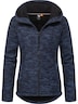 Kapuzenstrickjacke Lyshka Melange