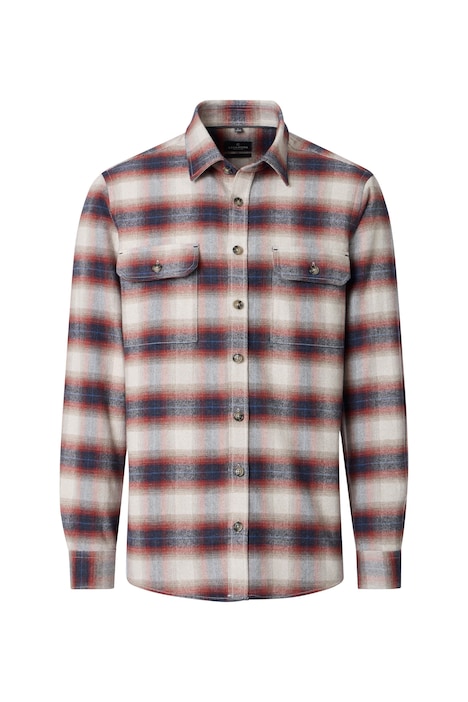 Hemdjacke kariert Casual Fit