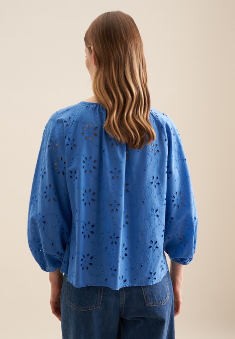 Damen Shirtbluse - Stickerei