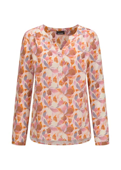 GOLDNER Blouse met print Gedessineerde blouse met unieke print