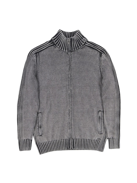 Herren Modische Strickjacke , Dunkelgrau
