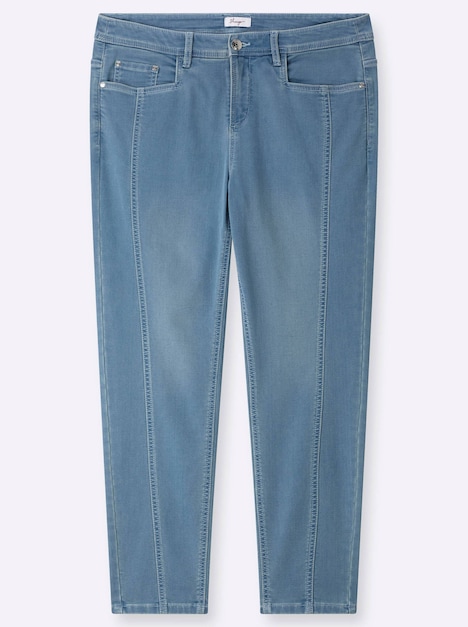 Skinny Jeans Skinny Jeans mit Push-up-Abnähern normal Formbund