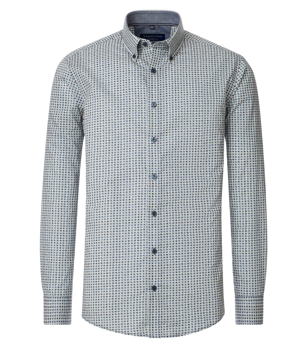 Freizeithemd Print Comfort Fit
