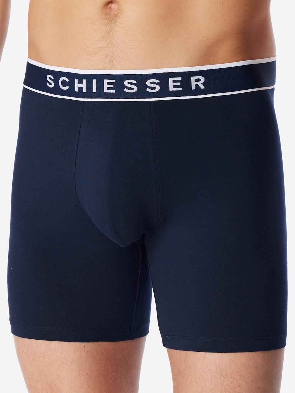Schiesser Herren Langer Boxer 955 Multi