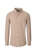 Freizeithemd Langarm uni Casual Fit
