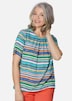 GOLDNER Blouse met print Kleurrijk gedessineerde blouse met mooie details