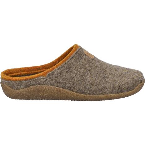 Damen Hausschuh Vinny 01, braun-kombi