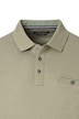 Polo-Shirt Langarm uni