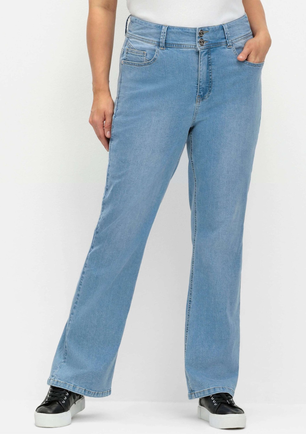 Bootcut-Jeans Uni