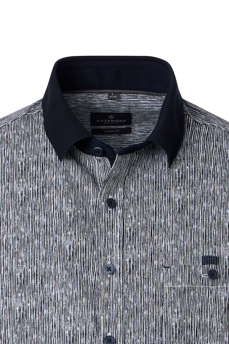 Freizeithemd Kurzarm Print Casual Fit