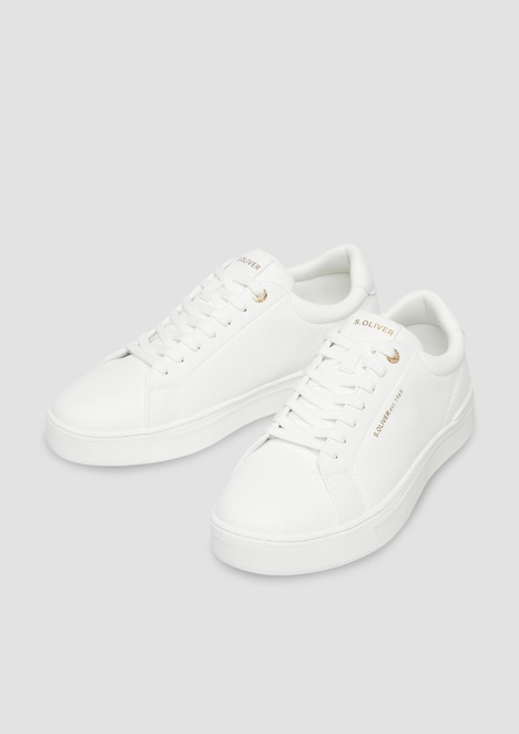 Legere Sneaker in Leder-Optik