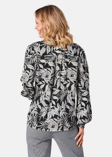Tunika-Druckbluse