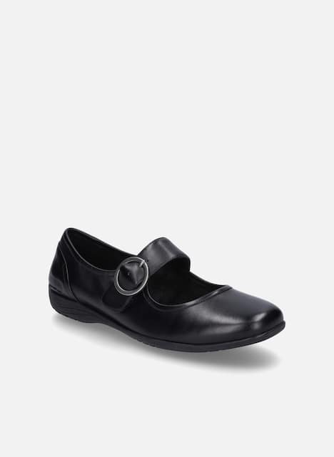 Damen Ballerina Fenja 18, black-black