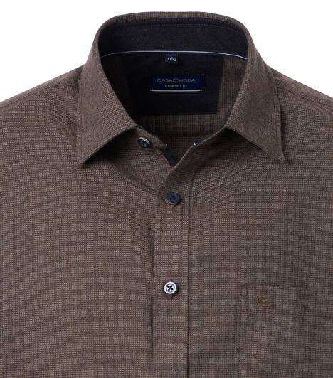 Freizeithemd uni Comfort Fit