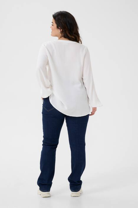 Langarm-Bluse Regular fit