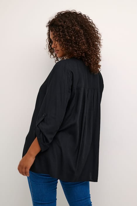 Langarm-Bluse Loose fit