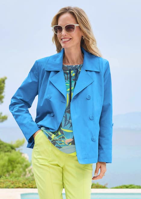 Elegante Kurzjacke mit Reverskragen