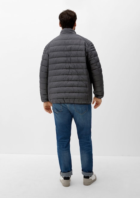 Steppjacke mit Stehkragen