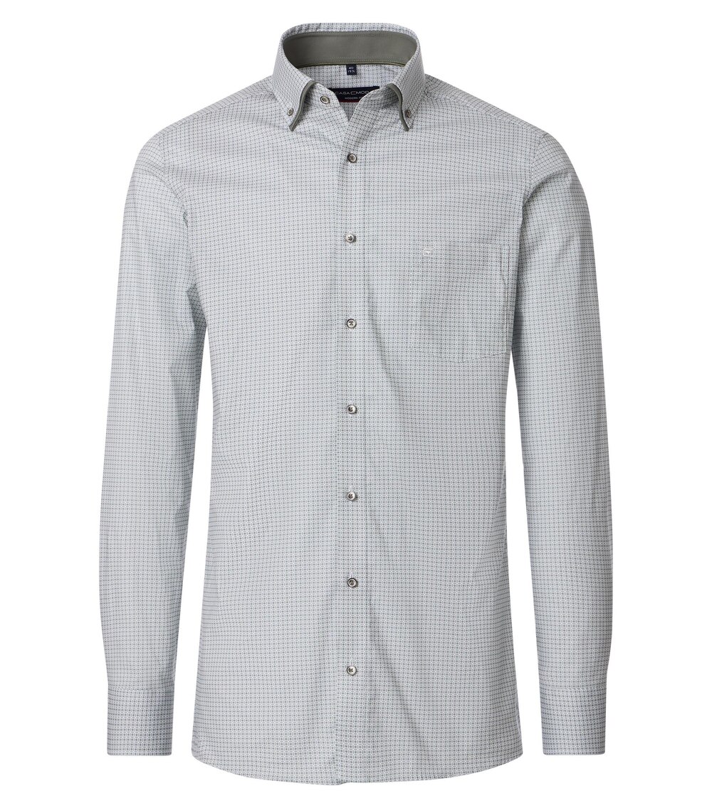 Businesshemd Print Modern Fit
