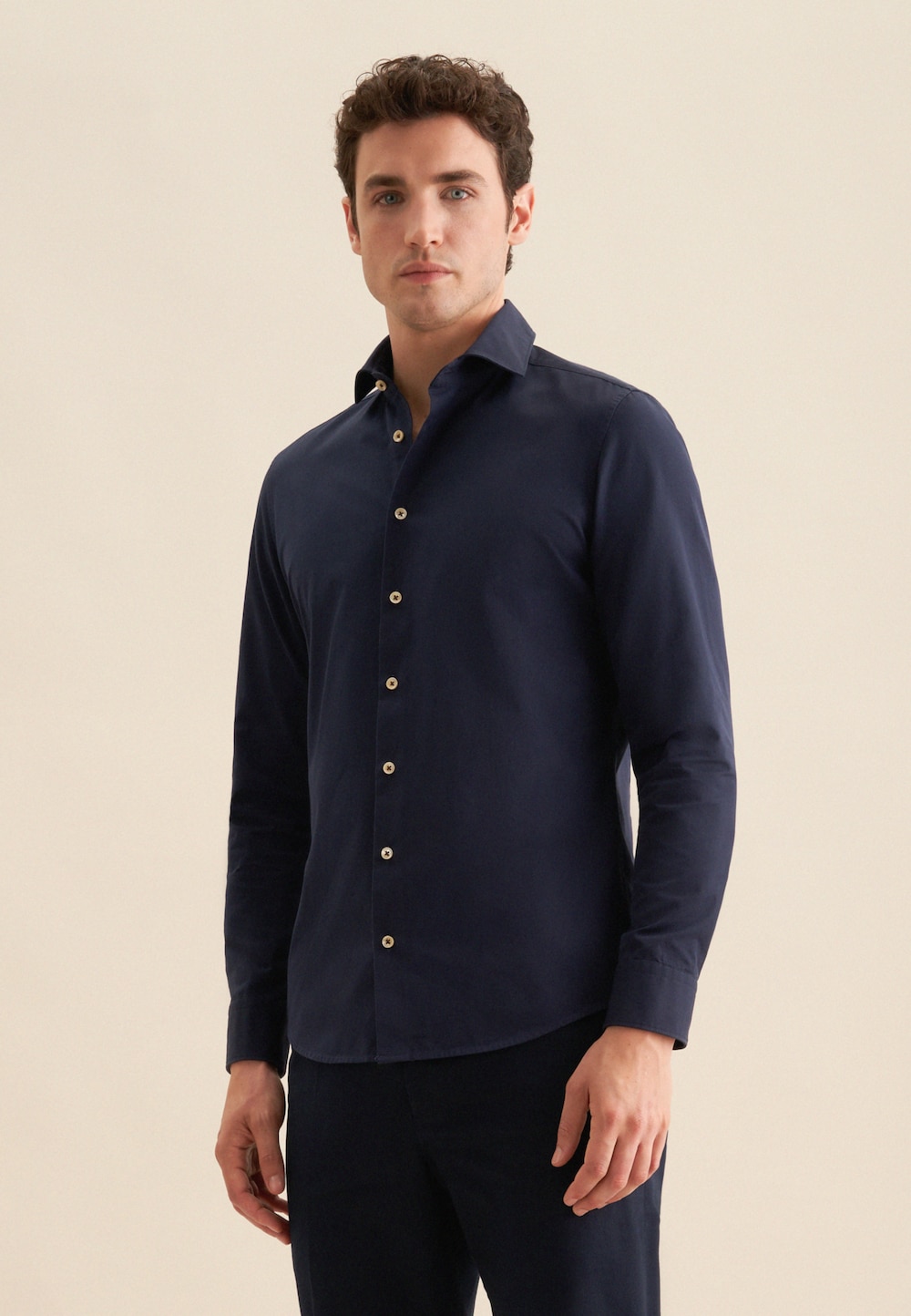 Herren Casual Hemd - Uni