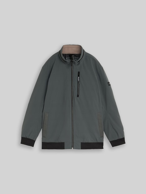 Blouson Jacke mit verstaubarer Kapuze