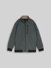 Blouson Jacke mit verstaubarer Kapuze