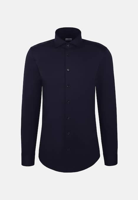 Herren Jerseyhemd - Uni