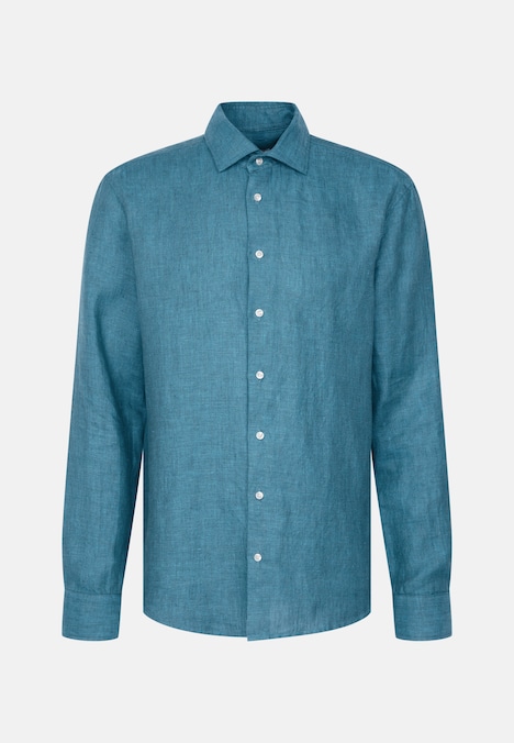Herren Leinenhemd - Uni