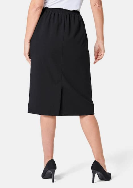 GOLDNER Rok Kreukvrije rok met elastische tailleband