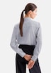 Damen Ausgestellte Bluse - Gestreift