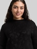 Strickpullover mit Glitzer-Effekt